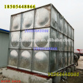 construction use galvanized steel water tank